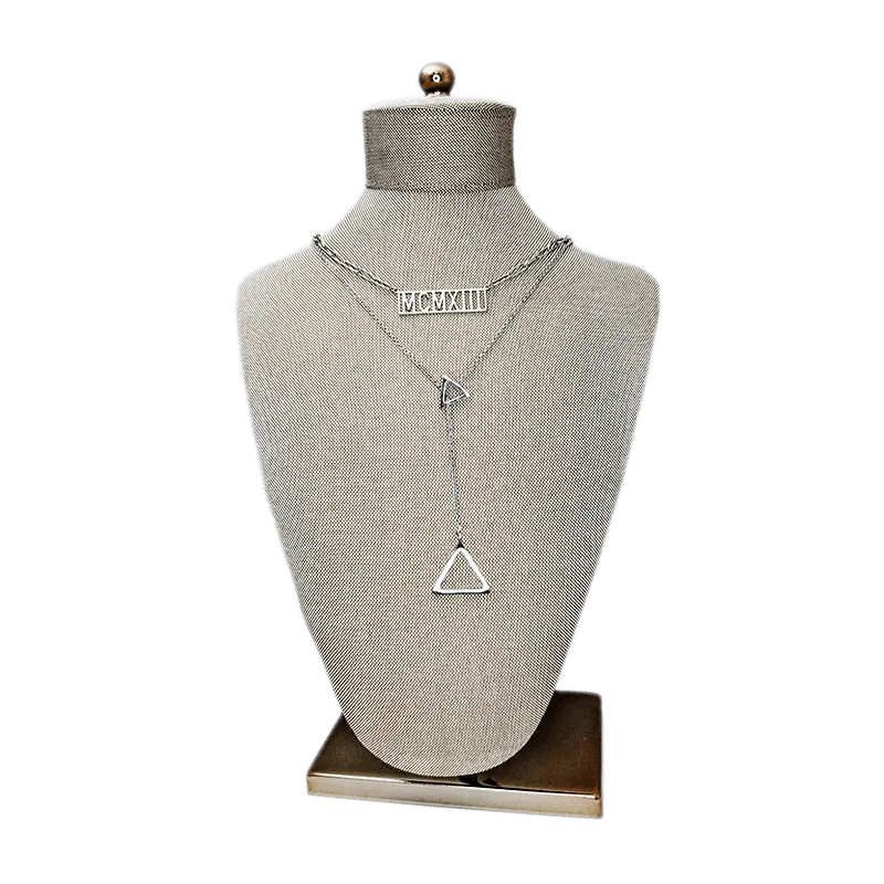 Founding Year Roman Numeral Necklaces (Stainless Steel)
