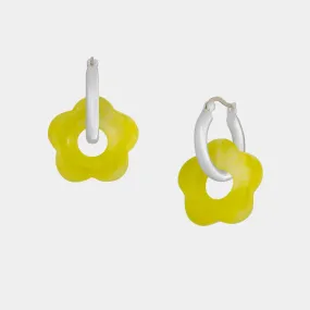 Giada Floral Hoops