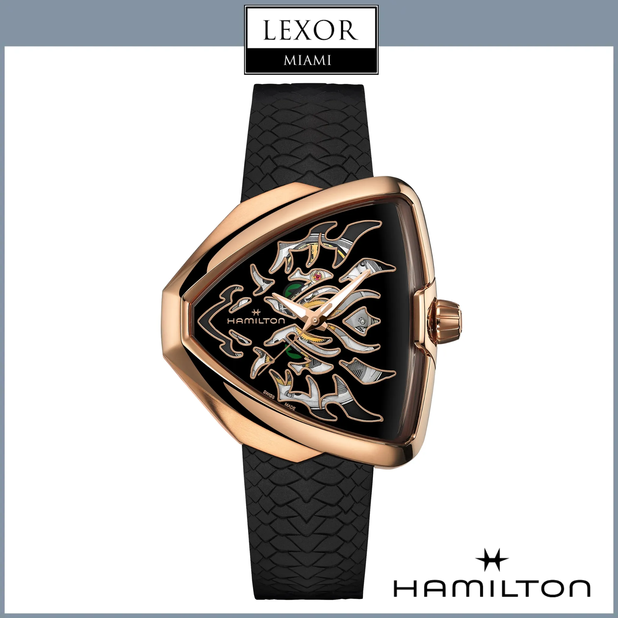 Hamilton Watches H24525332 ELVIS80 SKELETON AUTO Men