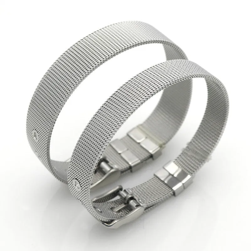Hot Classic Fashion Jewelry Bracelets Bangles fine Stainless Steel Wristband Bracelet For Women Top Quality