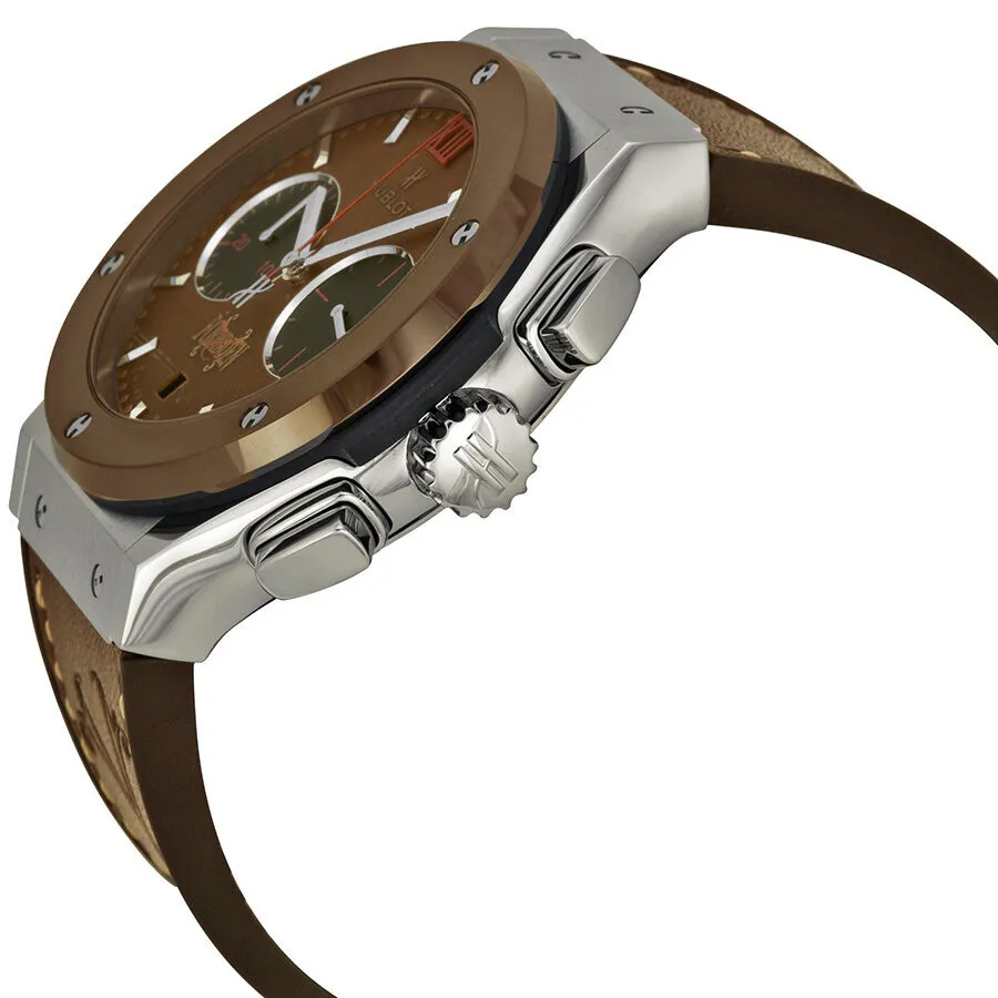 Hublot Classic Fusion Forbidden Automatic Chronograph Tobacco Dial Brown Leather Men's Watch 521NC0589VROPX14 521.NC.0589.VR.OPX14