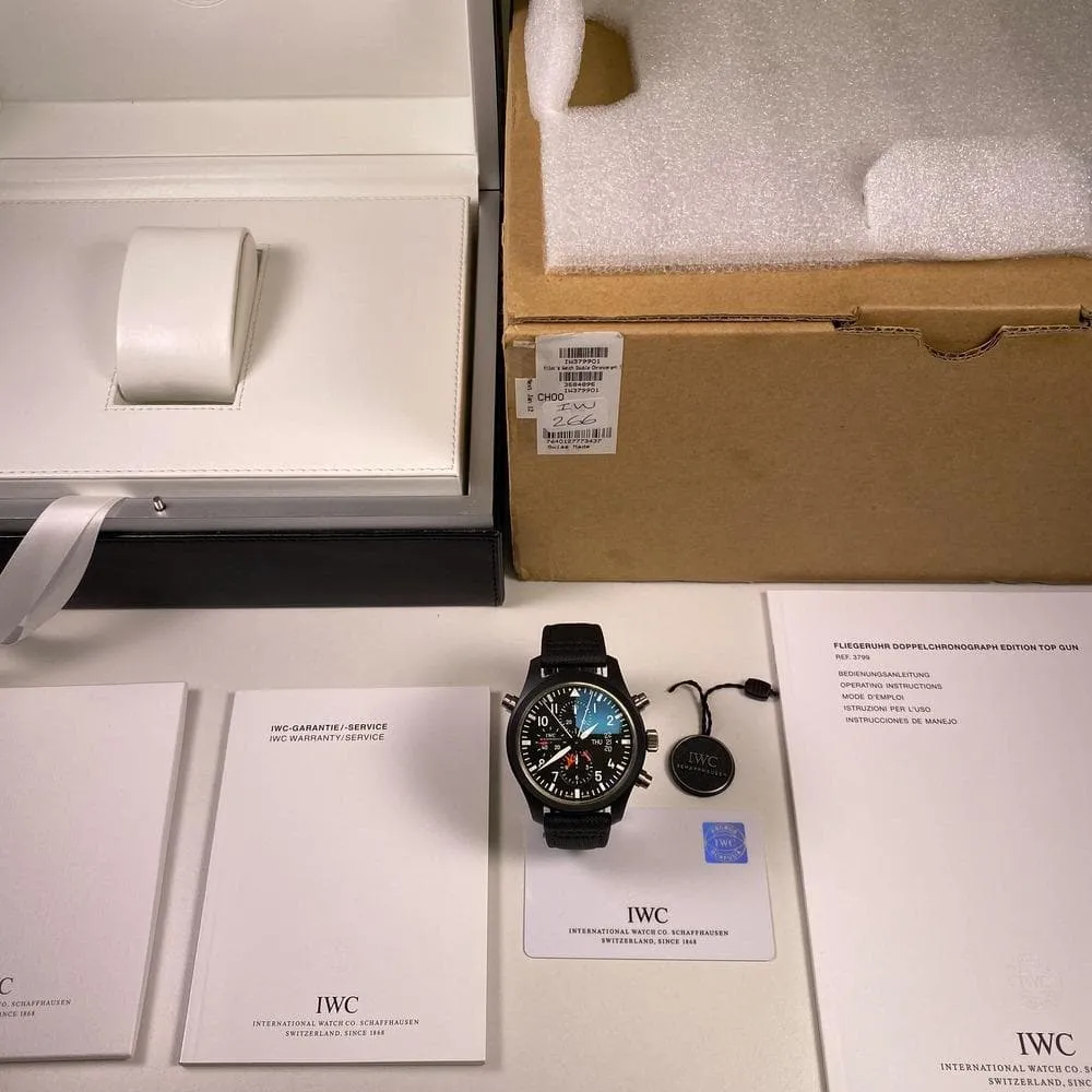 IWC Double Chronograph Top Gun IW379901