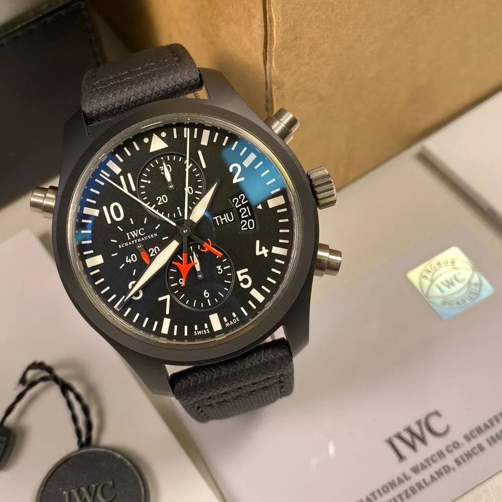 IWC Double Chronograph Top Gun IW379901