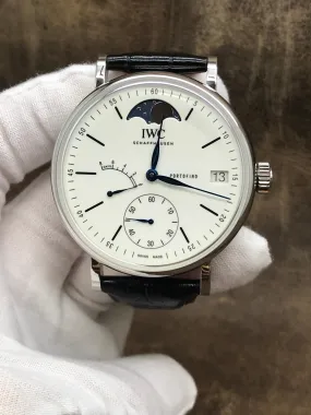 IWC Portofino Portofino IW516406 White Dial Manual wind Men's Watch