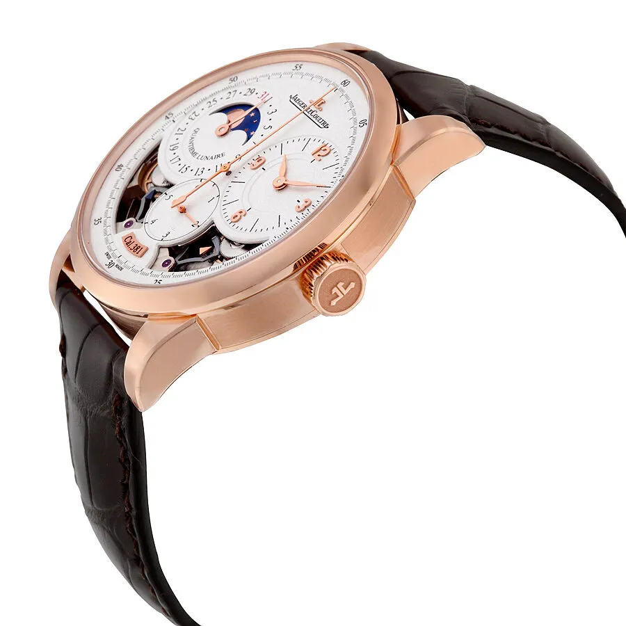 Jaeger Le Coultre Duometre Quantieme Lunaire 18ktPink Gold Men's Watch Q6042522