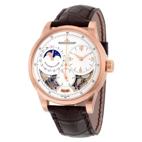 Jaeger Le Coultre Duometre Quantieme Lunaire 18ktPink Gold Men's Watch Q6042522
