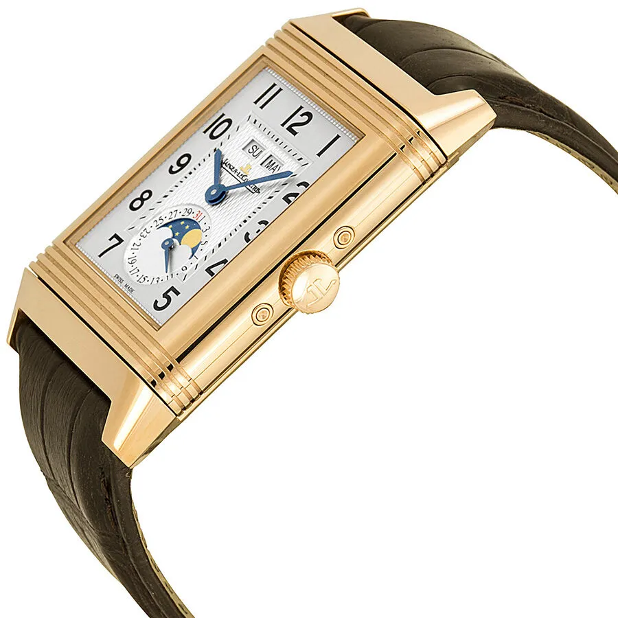 Jaeger LeCoultre Grande Reverso Calendar Rose Gold Men's Watch Q3752520