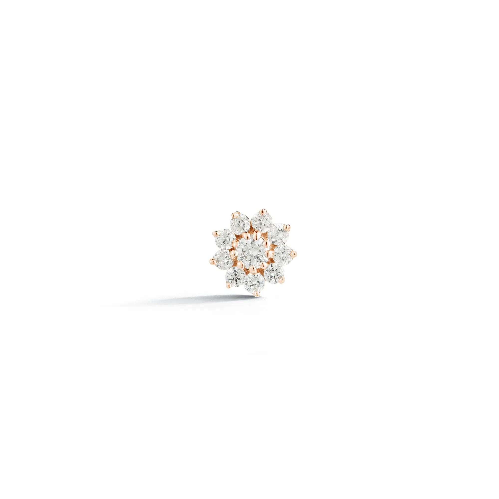 Jennifer Yamina Single Pointed Flower Stud