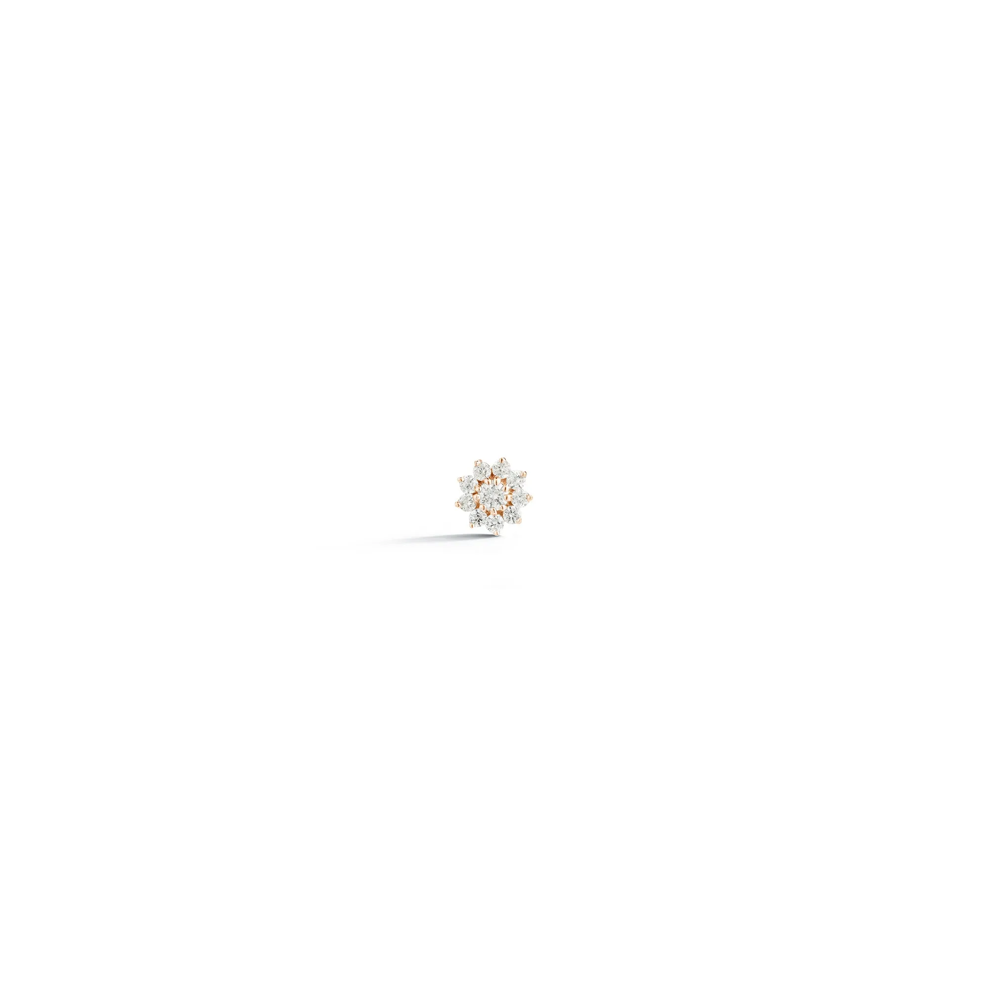 Jennifer Yamina Single Pointed Flower Stud