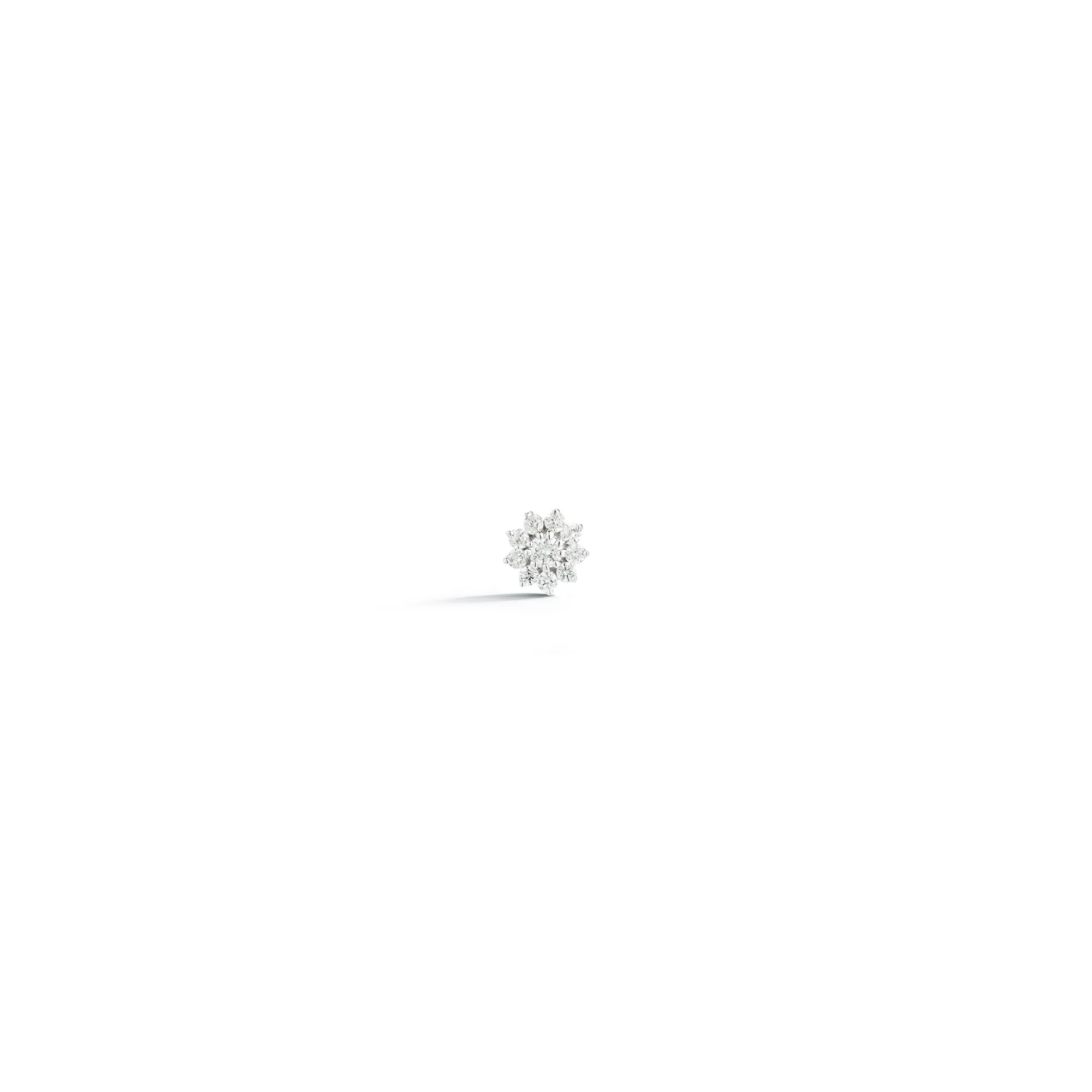 Jennifer Yamina Single Pointed Flower Stud