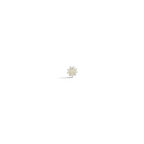 Jennifer Yamina Single Pointed Flower Stud