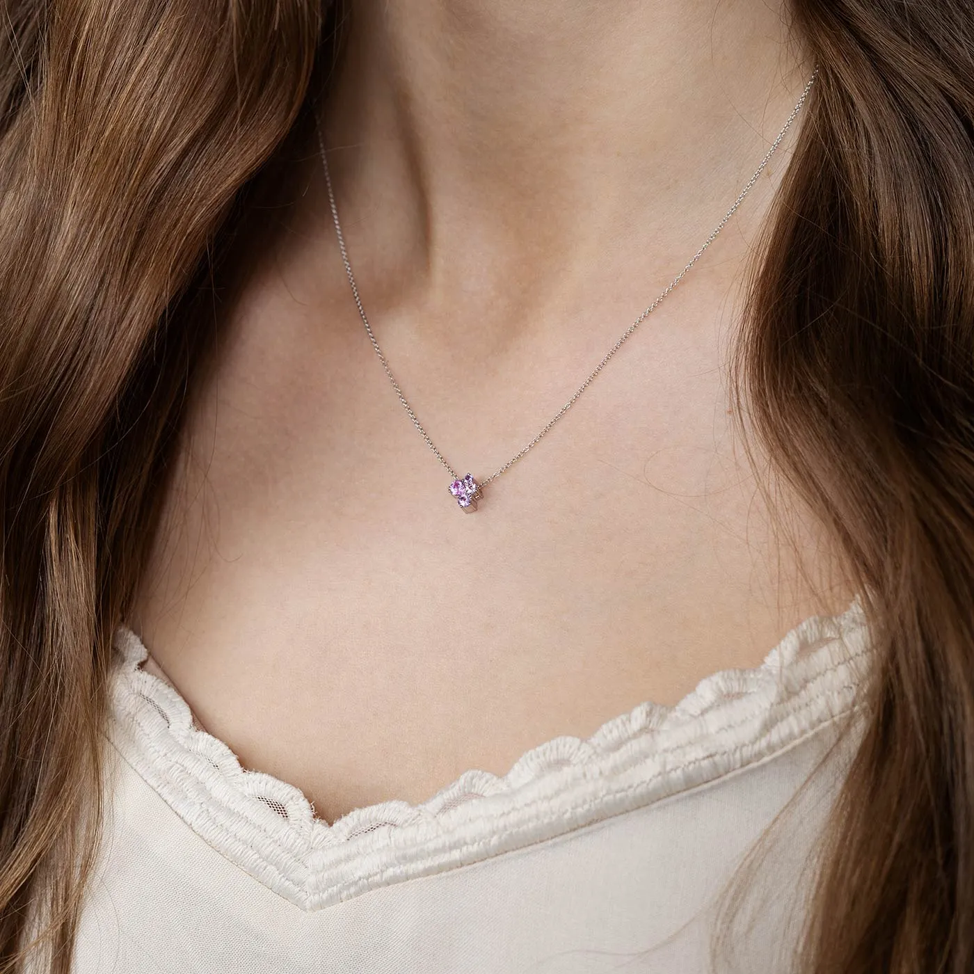 Keto Meadow necklace - Pink 4
