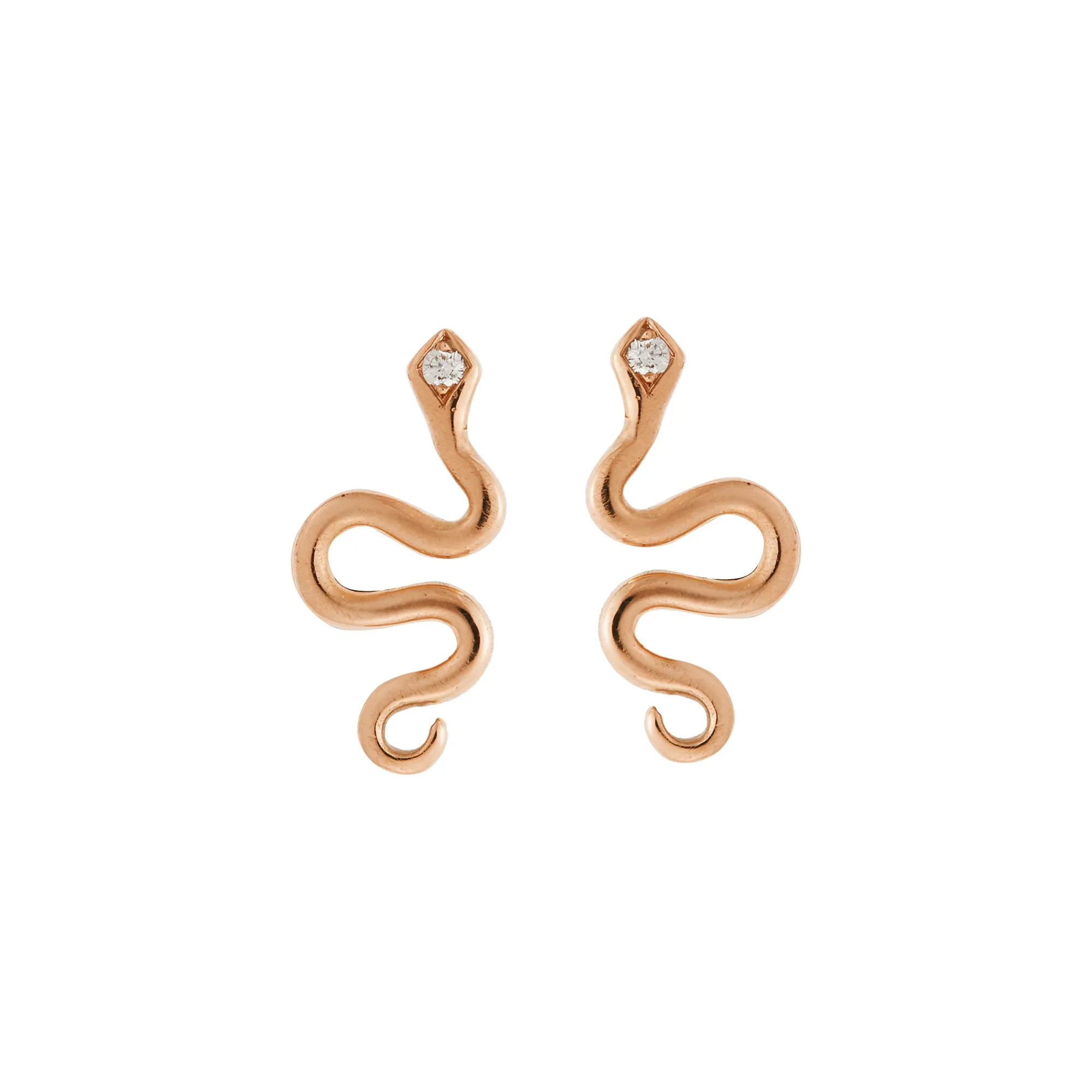 Little Gold Snake Stud D