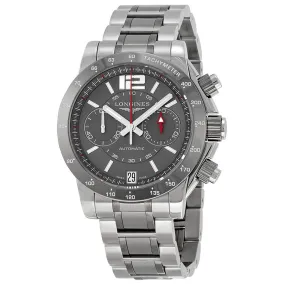 Longines Admiral Chronograph Automatic Grey Dial Men's Watch L3.667.4.06.7