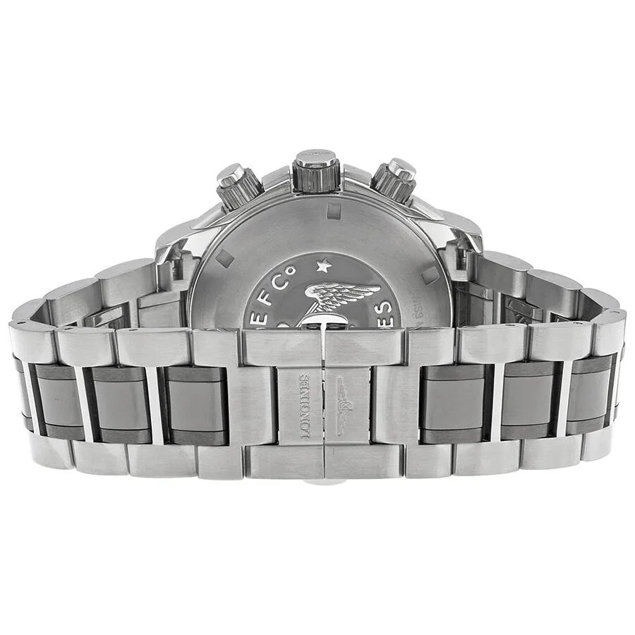 Longines Admiral Chronograph Automatic Grey Dial Men's Watch L3.667.4.06.7
