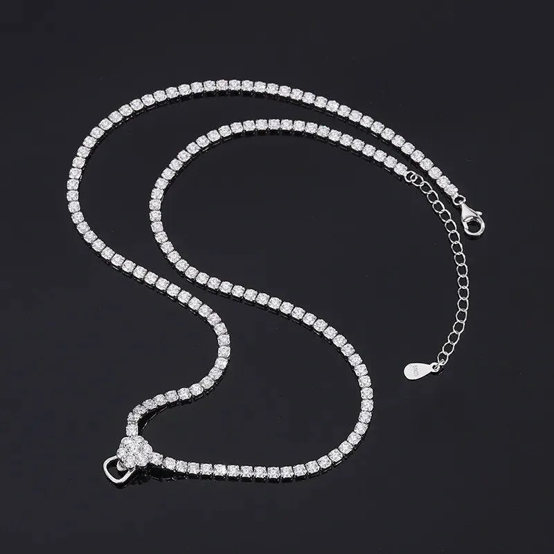 Luxury Temperament Simulation Emerald Pendant