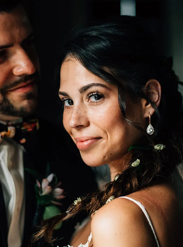Margaux CZ Teardrop Earrings