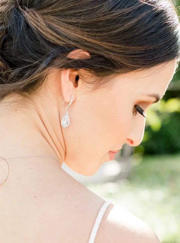 Margaux CZ Teardrop Earrings