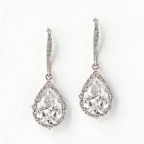 Margaux CZ Teardrop Earrings