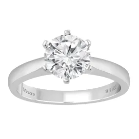Meera 1.50ct Laboratory Grown Diamond Solitaire Ring in 18ct White Gold
