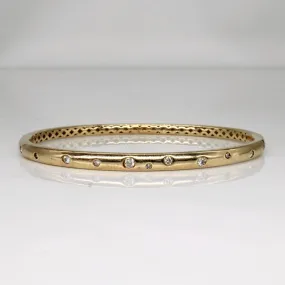'Michael Hill' Flush Set Diamond Bangle | 0.25ctw | 7.5" |