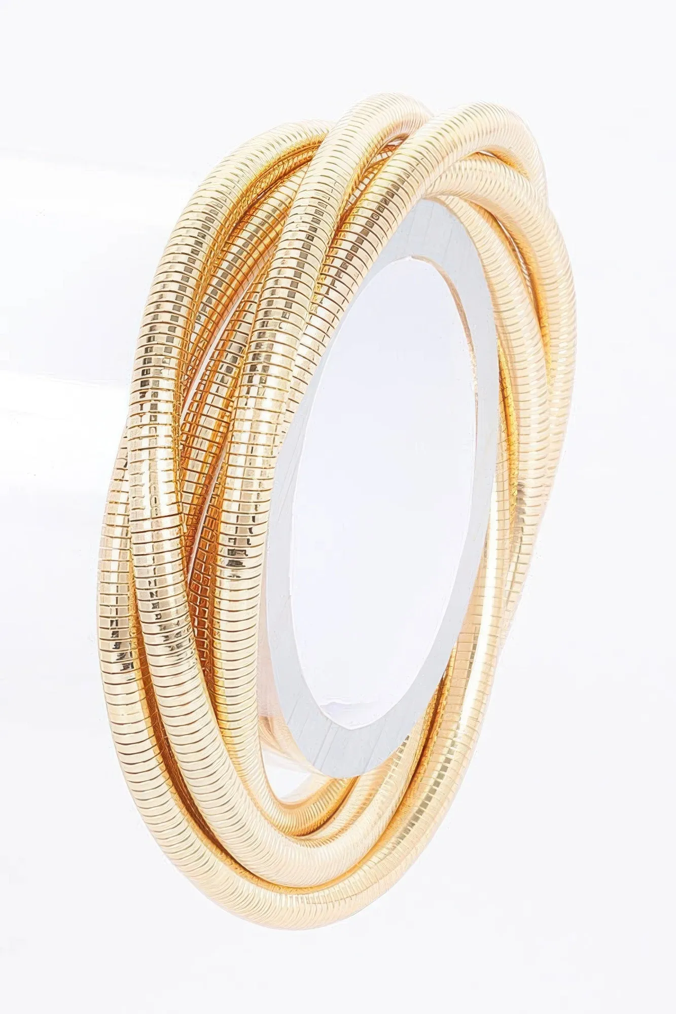Multi Metal Spring Bracelet