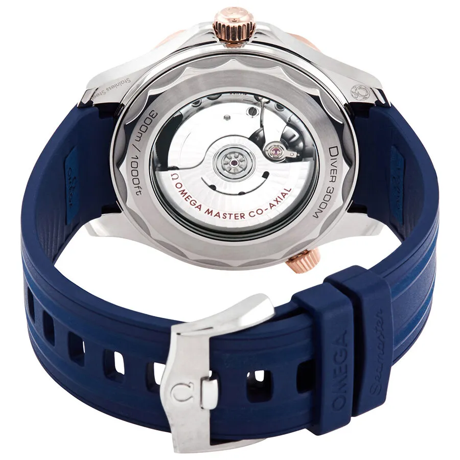Omega Seamaster Diver Automatic Stainless Steel & 18kt Sedna Gold Blue Dial Men's 42 mm Watch 210.22.42.20.03.002