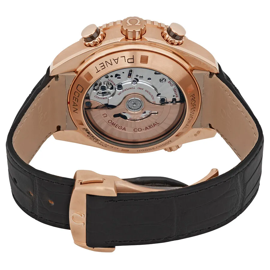 Omega Seamaster Planet Ocean 18kt Rose Gold Automatic Chronograph Men's Watch 23263465101001