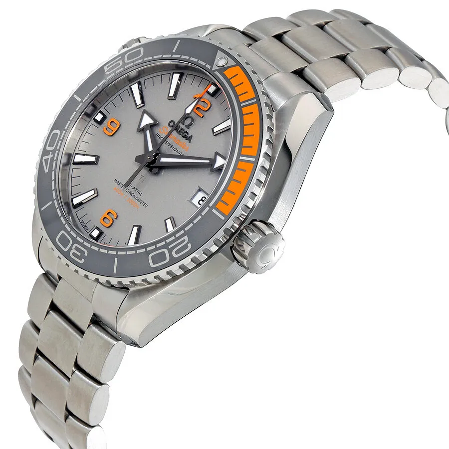 Omega Seamaster Planet Ocean Titanium Chronometer Automatic Men's Watch 215.90.44.21.99.001