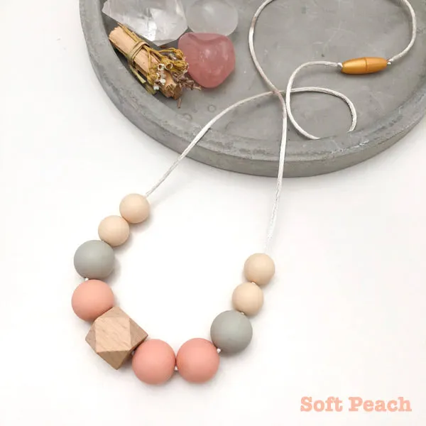 One.Chew.Three Winter Silicone Necklace