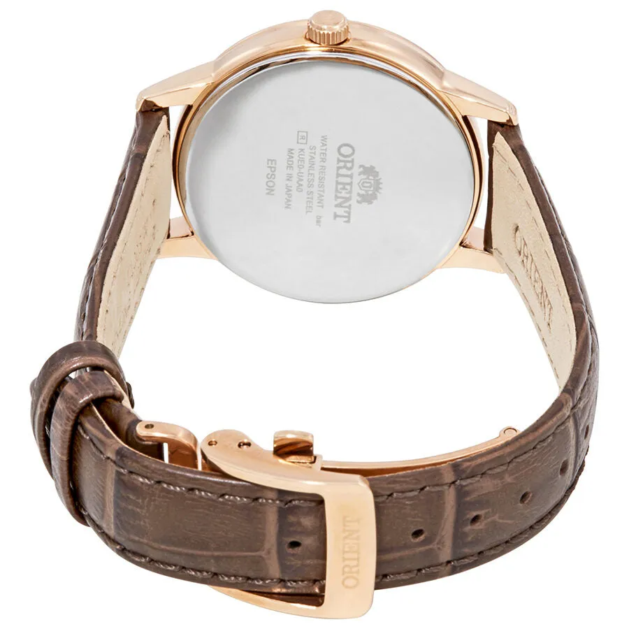 Orient Sun and Moon Brown Sunray Dial Ladies Watch RA-KA0002Y10B