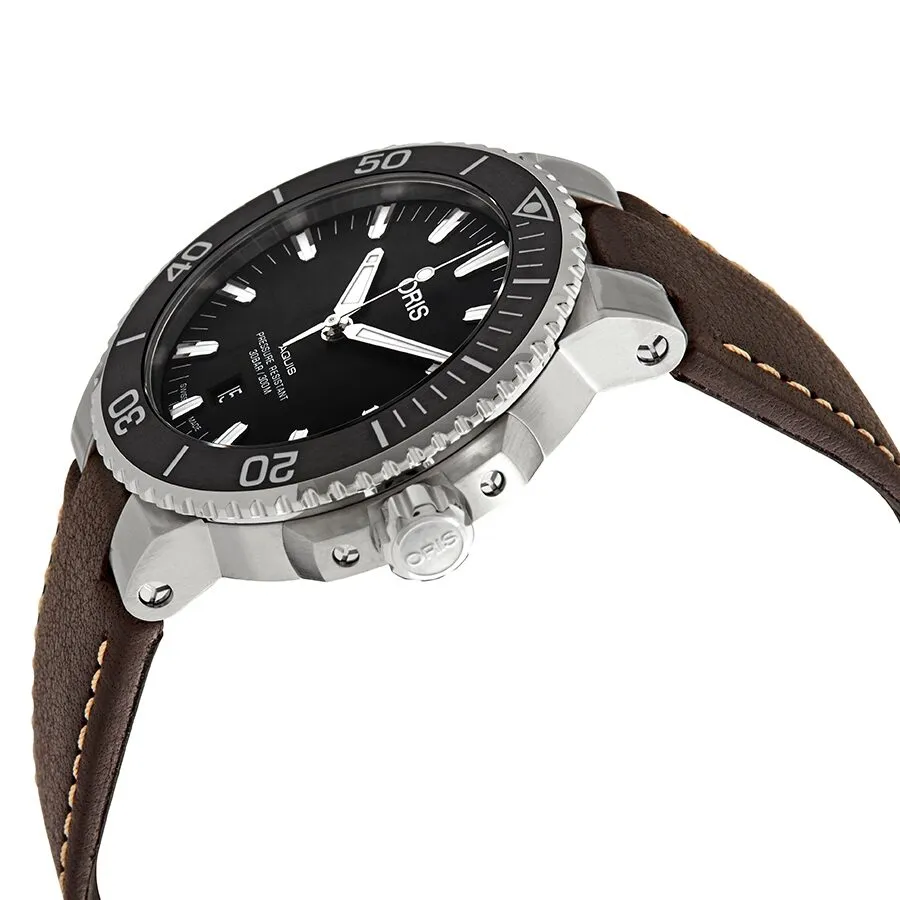 Oris Aquis Date Automatic Black Dial Men's Watch 01 733 7730 4124-07 5 24 10EB