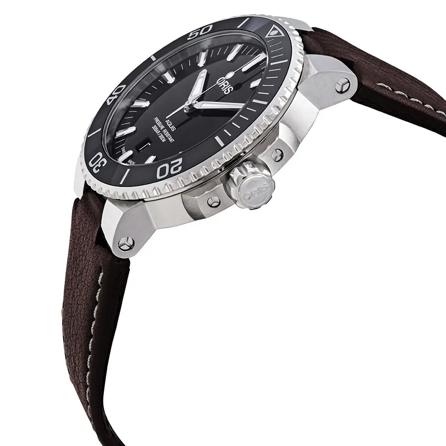 Oris Aquis Date Automatic Black Dial Men's Watch 01 733 7730 4134-07 5 24 10EB