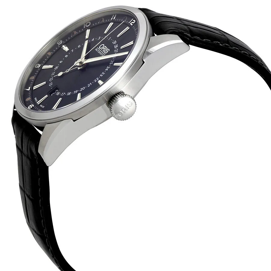 Oris Artix Pointer Moon Automatic Black Dial Men's Watch 761-7691-4054LS 01 761 7691 4054-07 5 21 81FC