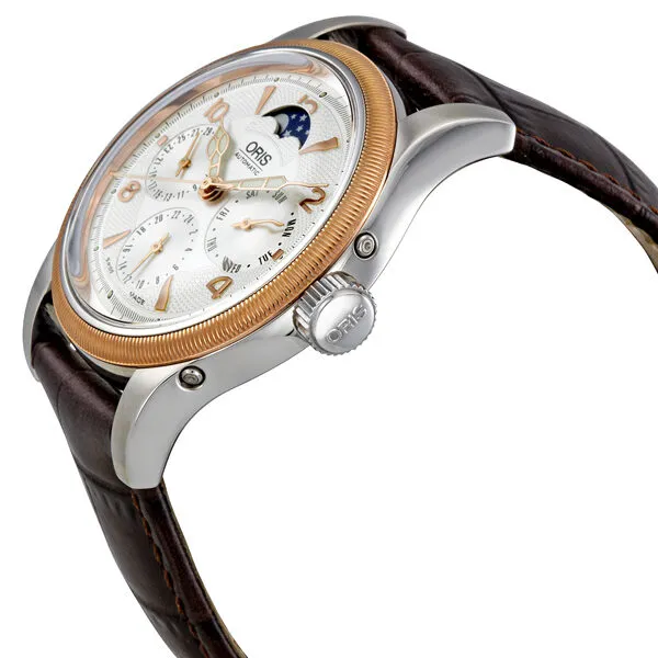 Oris Big Crown Silver Dial Moonphase Automatic Men's Watch 581-7566-4361LS