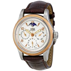 Oris Big Crown Silver Dial Moonphase Automatic Men's Watch 581-7566-4361LS