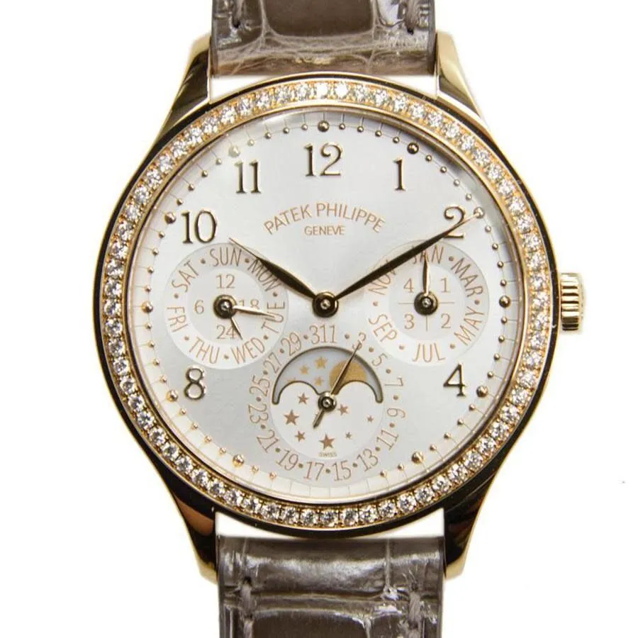 Patek Philippe Grand Complications White Opaline Dial Automatic Ladies Perpetual Calendar Watch -001 7140R