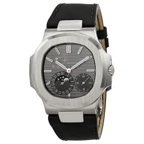 Patek Philippe Nautilus Automatic Moonphase Slate Grey Dial Men's Watch 5712G/001 5712G-001