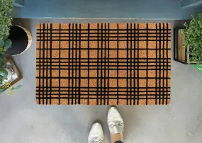 Plaid Outdoor Doormat