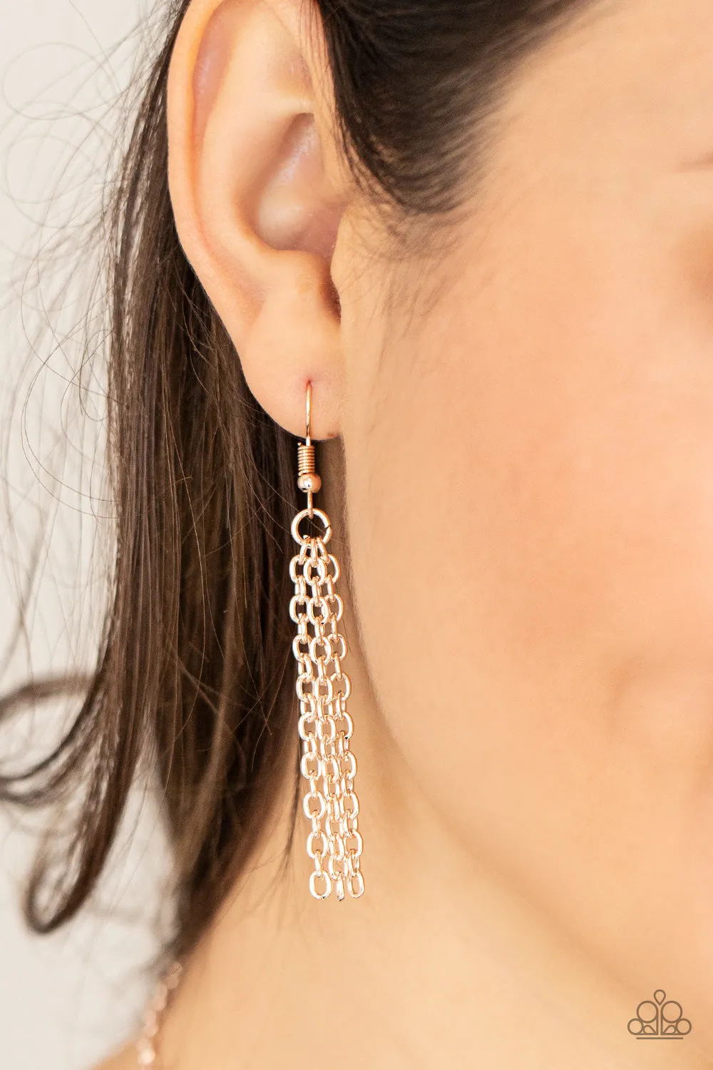 Prairie Fairytale - Rose Gold Paparazzi Accessories