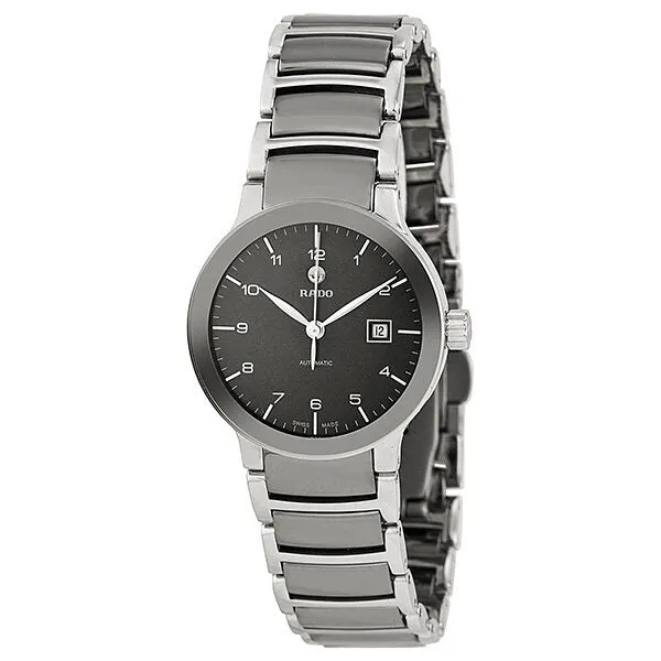 Rado Centrix Automatic Ceramic and Stainless Steel Ladies Watch R30940112