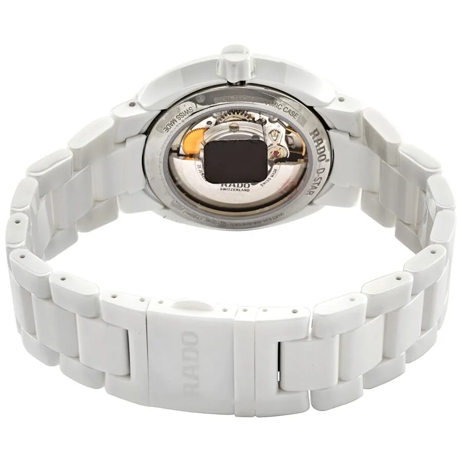 Rado D-Star Automatic White Dial Ladies Watch R15611012