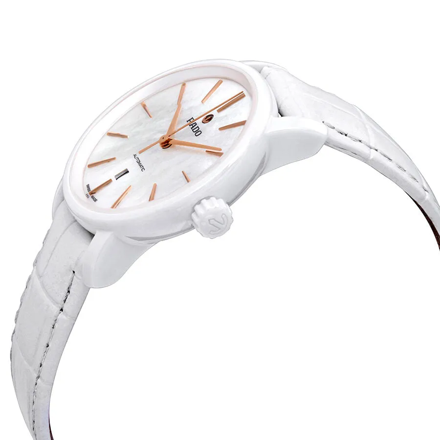 Rado DiaMaster Automatic White Mother of Pearl Dial Ladies Watch R14044925