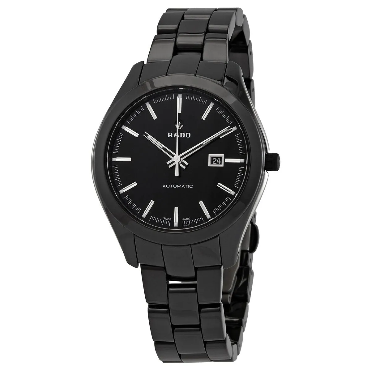 Rado Hyperchrome Automatic Black Ceramic Ladies Watch R32260152