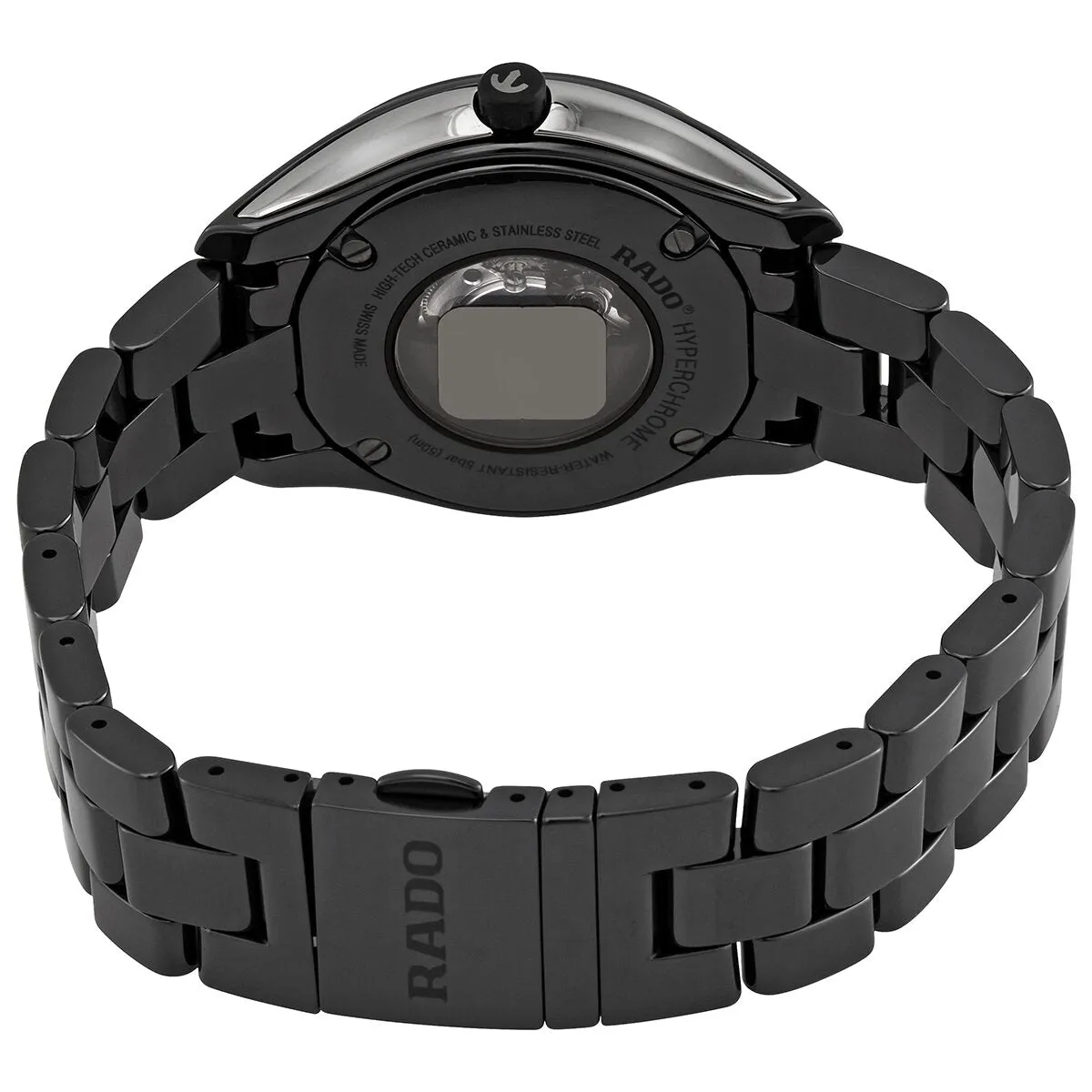 Rado Hyperchrome Automatic Black Ceramic Ladies Watch R32260152