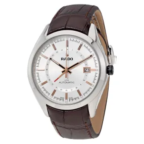Rado HyperChrome XL Silver Dial Men's Leather Watch R32165115