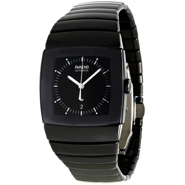Rado Sintra XL Black Dial Black Ceramic Automatic Men's Watch R13883182