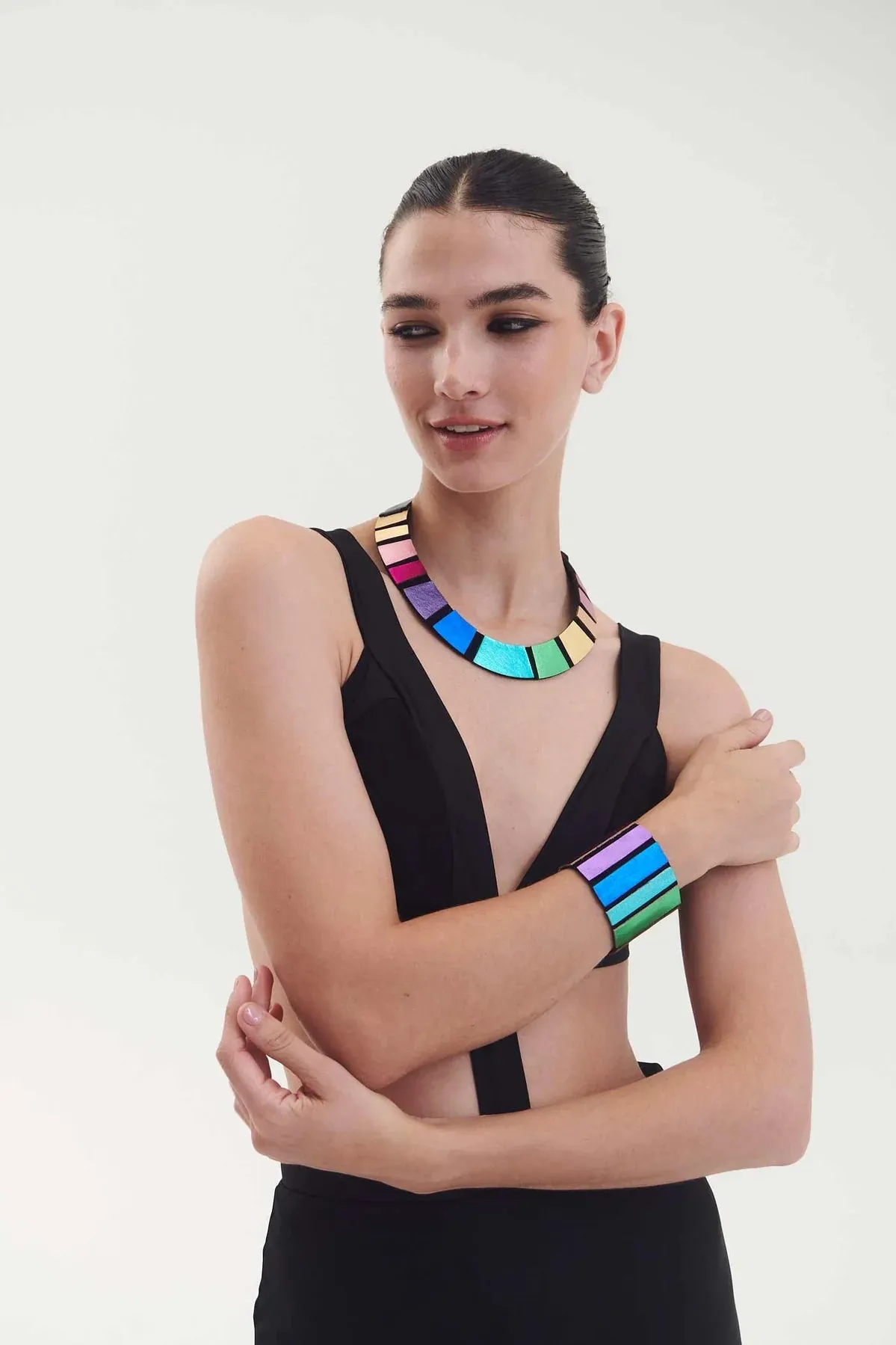 Rainbow Round Bracelet