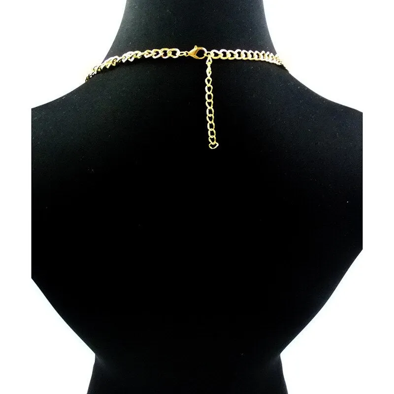 Rhinestones Tassels Necklace | Rhinestone Party Accessories - Chain