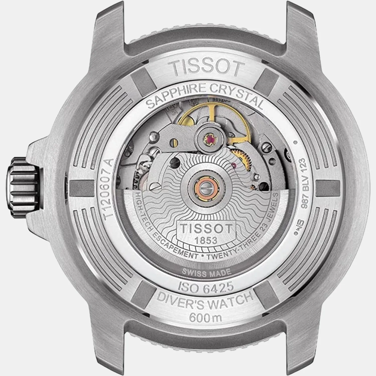 Seastar Men Automatic Stainless Steel Watch T1206071104101